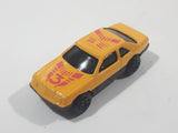 Unknown Brand Ford Sierra Yellow Die Cast Toy Car Vehicle