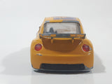 Burago Disney Goofy Volkswagen New Beetle Cup Yellow 1/43 Scale Die Cast Toy Car Vehicle