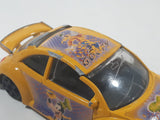 Burago Disney Goofy Volkswagen New Beetle Cup Yellow 1/43 Scale Die Cast Toy Car Vehicle