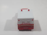RealToy F.D. N.Y, Ambulance White and Red Die Cast Toy Car Vehicle
