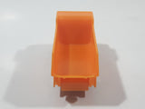 ST Power 8022 Dump Truck Orange Die Cast Toy Car Vehicle