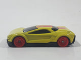 Maisto Yellow Die Cast Toy Car Vehicle