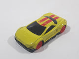 Maisto Yellow Die Cast Toy Car Vehicle
