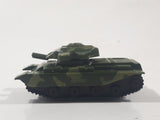 Unknown Brand Military Army Tank Camouflage Green Die Cast Toy Car Vehicle