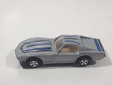 Soma Super Wheels 1973 Chevrolet Corvette Silver Die Cast Toy Car Vehicle