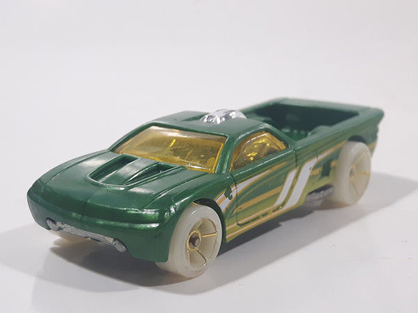 2015 Hot Wheels HW Race: Night Storm Bedlam Truck Green Die Cast Toy Car Vehicle