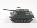 Vintage Yatming No. 1011 M36 Jackson Tank Army Green Die Cast Toy Car Vehicle