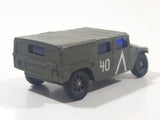 Maisto Commando Hum-V 40 Army Green Die Cast Toy Car Vehicle