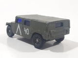 Maisto Commando Hum-V 40 Army Green Die Cast Toy Car Vehicle