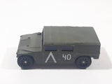 Maisto Commando Hum-V 40 Army Green Die Cast Toy Car Vehicle