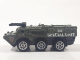 Singafund AT-62 Special Unit Army ABS S-Unit Dark Green Die Cast Toy Car Military Vehicle
