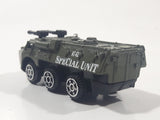 Singafund AT-62 Special Unit Army ABS S-Unit Dark Green Die Cast Toy Car Military Vehicle