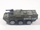 Singafund AT-62 Special Unit Army ABS S-Unit Dark Green Die Cast Toy Car Military Vehicle