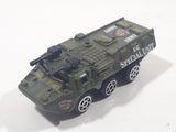Singafund AT-62 Special Unit Army ABS S-Unit Dark Green Die Cast Toy Car Military Vehicle