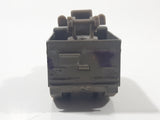 Vintage Zee Toys Zylmex Armored Half Truck T431 U.S.A. 8804 8A-43 Troop Carrier Dark Green Die Cast Toy Car Military Vehicle