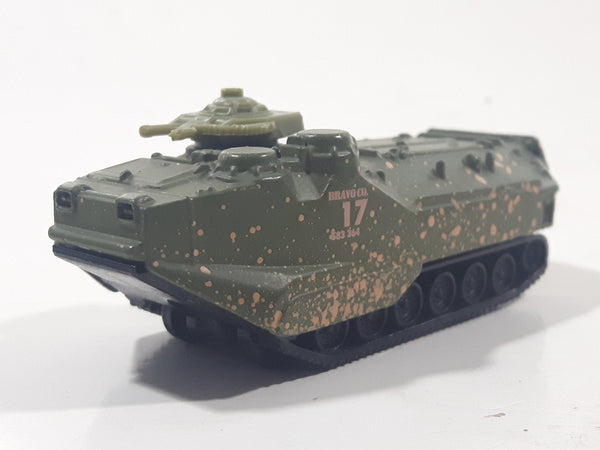 2000 Matchbox Military Amphibious Personnel Carrier Army Green Die Cast Toy Car Military Vehicle