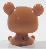 2012 Jakks Viacom and Rainbow Winx Club Love Brown Dog 1 1/2" Tall Toy Figure