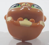 2012 Jakks Viacom and Rainbow Winx Club Love Brown Dog 1 1/2" Tall Toy Figure