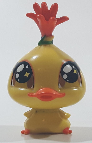 2012 Jakks Viacom and Rainbow Winx Club Love Yellow Bird Chick 2 1/8" Tall Toy Figure