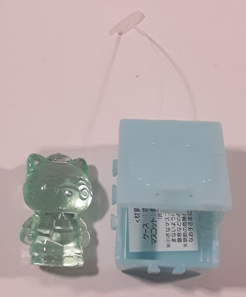 2004 Sanrio Hello Kitty 30 Years Miniature 1 1/8" Tall Toy Figure in Plastic Gift Box