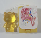 2004 Sanrio Hello Kitty 30 Years Miniature 1 1/8" Tall Toy Figure in Plastic Gift Box