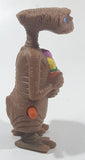 1982 Universal Studios E.T. The Extra Terrestrial Windup 3 1/2" Tall Plastic Toy Figure