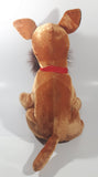Specialty Toys Direct Brown Dog with Red Collar 18" Tall Toy Stuffed Plush Character