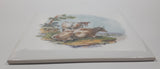 Vintage Cattle Cow Themed 6" x 6" Ceramic Tile Trivet