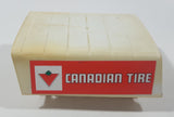 Rare Vintage Tonka Canadian Tire Pickup Truck with Box Cap and Driver 9 1/4" Long Pressed Steel and Plastic Toy Car Vehicle