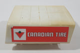 Rare Vintage Tonka Canadian Tire Pickup Truck with Box Cap and Driver 9 1/4" Long Pressed Steel and Plastic Toy Car Vehicle