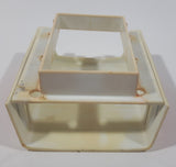 Rare Vintage Tonka Canadian Tire Pickup Truck with Box Cap and Driver 9 1/4" Long Pressed Steel and Plastic Toy Car Vehicle