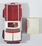 Rare Vintage Tonka Canadian Tire Pickup Truck with Box Cap and Driver 9 1/4" Long Pressed Steel and Plastic Toy Car Vehicle