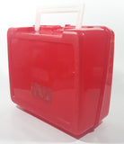 Vintage Thermos Brand Disney Pocahontas Red Plastic Lunch Box