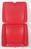 Vintage Thermos Brand Disney Pocahontas Red Plastic Lunch Box