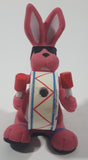 Vintage Pink Energizer Batteries Bunny Flashlight Activated Sensor Drumming Figure