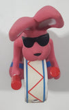 Vintage Pink Energizer Batteries Bunny Flashlight Activated Sensor Drumming Figure