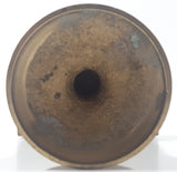 Vintage Pedestal Sink Shaped 4 3/8" Tall Brass Metal Soap Dish