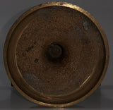 Vintage Pedestal Sink Shaped 4 3/8" Tall Brass Metal Soap Dish