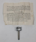 Antique Simplex Curvimeter or Wheel Map Measure with Instructions