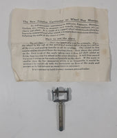 Antique Simplex Curvimeter or Wheel Map Measure with Instructions