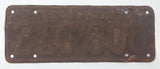Antique 1937 Texas Metal Vehicle License Plate Tag 210 600