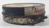 Vintage Nugget Wax Shoe Polish (Black) Tin Metal Canister