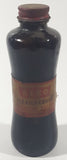 Vintage Boyle-Midway Aero Scratch Cover Furniture Polish 6" Tall Brown Glass Bottle