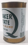 Vintage Quaker State Super Blend 10W-30 HD Motor Oil 1 Litre Metal Can