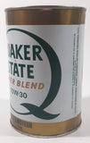 Vintage Quaker State Super Blend 10W-30 HD Motor Oil 1 Litre Metal Can