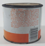 Butcher's Wax Bowling Alley Paste 16 Oz 1 Lb Orange and White Metal Can