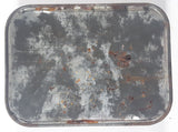 Antique Marketed By Walben Replacement Parts For English, American And Continental Vehicles Red and Black Hinged Tin Metal Container Made In England