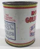 Vintage Rogers Syrup Golden Sugar Vancouver, B.C. Sugar Refinery 2lb Tin Metal Can
