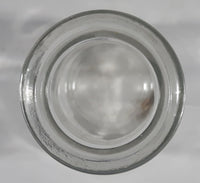 Vintage Blue Ribbon Quality Products Weaver Milk 7 1/4" Tall Embossed Clear Glass Bottle