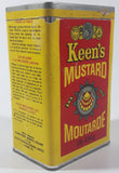 Vintage Keen's Dry Mustard 1lb 454g 6" Tall Tin Metal Container